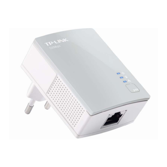 TP-Link TL-PA4010 Quick Installation Manual