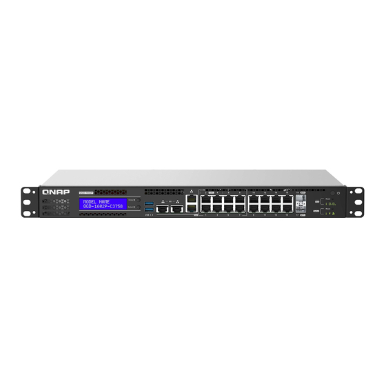 QNAP QGD-1602P User Manual