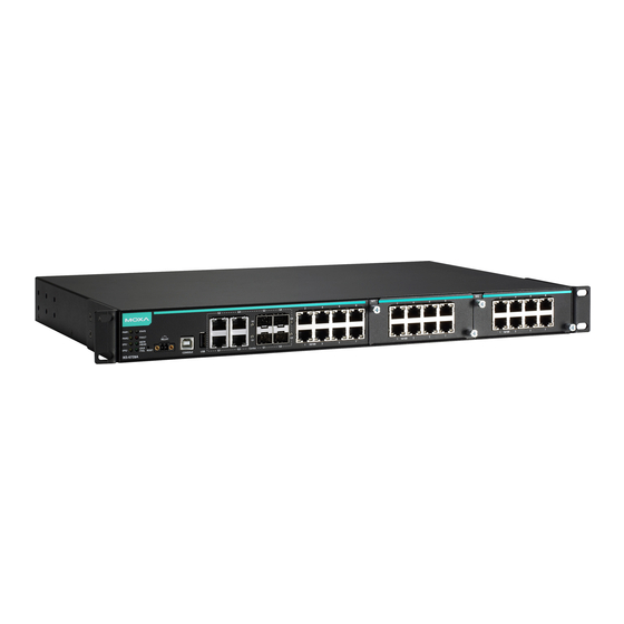 Moxa Technologies IKS-6700A series Hardware Installation Manual