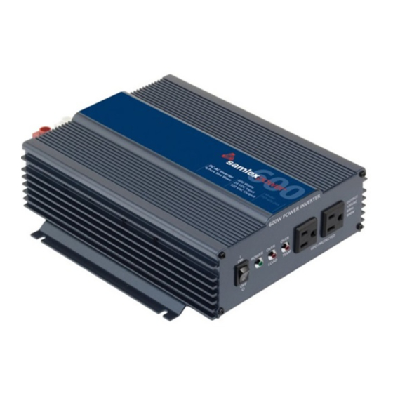 Samlexpower PST-60S-24A Manuals