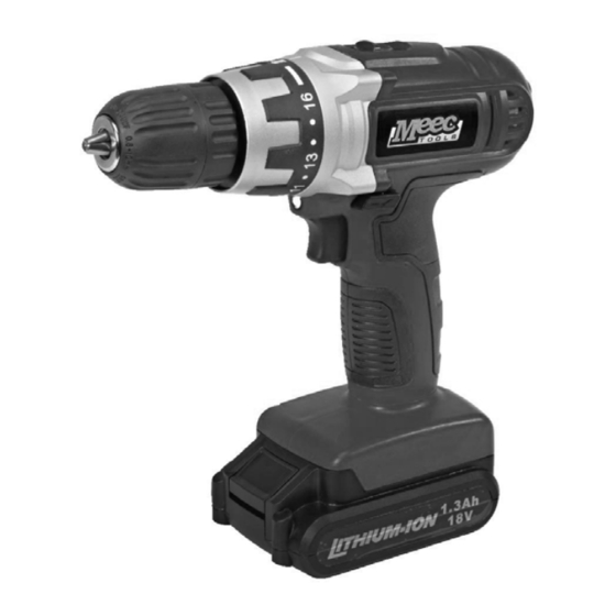Meec tools 060-202 Operating Instructions Manual