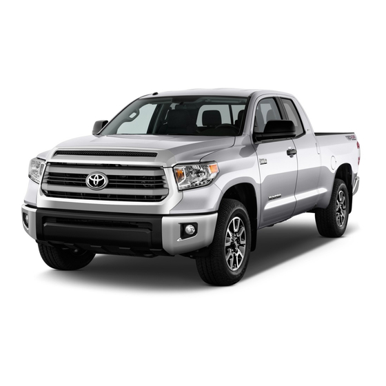 Toyota Tundra 2014 Owner's Manual
