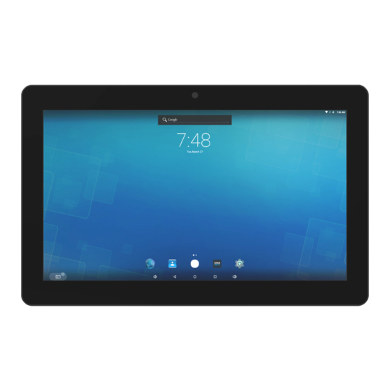 Glorystar NEBULA Touchscreen Tablet Manuals