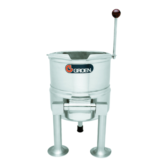 Groen  Steam Jacketed Kettles Brochure