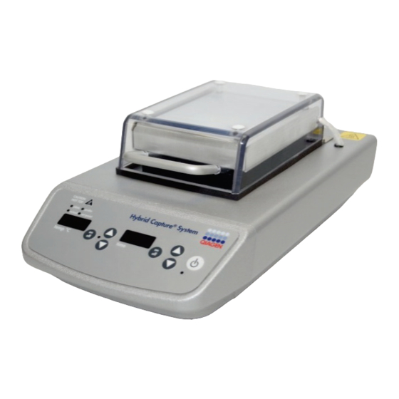 Qiagen Hybrid Capture System Microplate Heater 1 User Manual