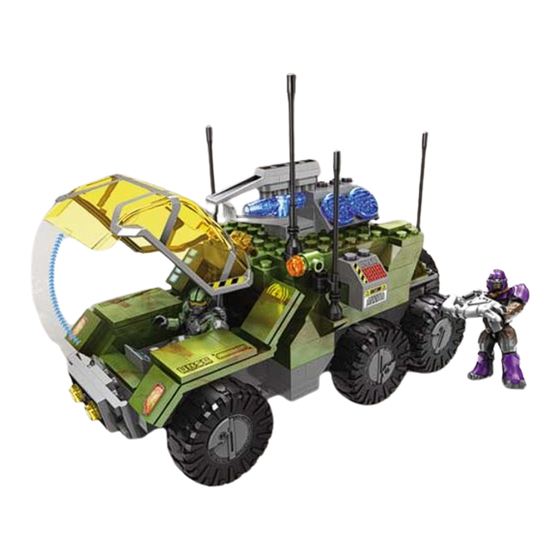 Mega Bloks Halo Wars UNSC Gremlin Manuals
