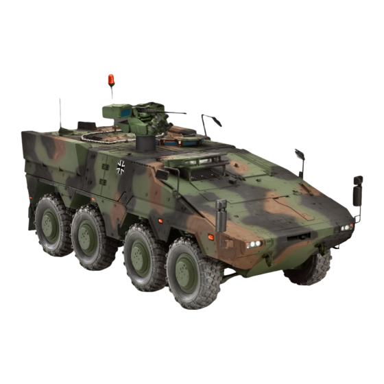 REVELL GTK BOXER (GTFz) Manual