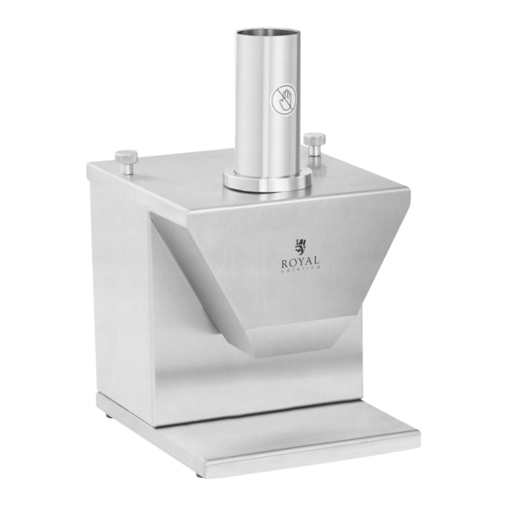 Royal Catering RCSC-35E User Manual