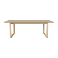 Bolia Nord Table Small Instructions For Use Manual