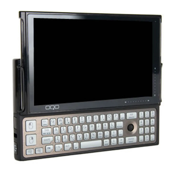 OQO E2 Start Manual