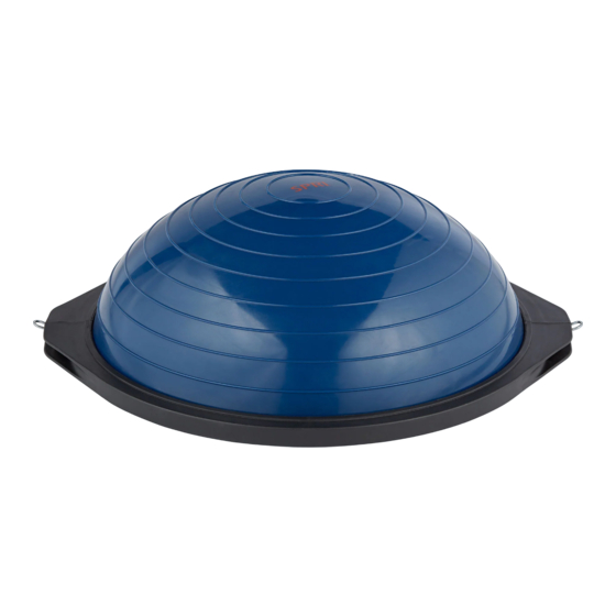 SPRI BALANCE TRAINER Setup, Workout Tips And Care & Safety Manual