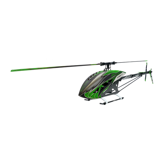 Heli-Professional soXos Strike 7.1 Assembly Instruction And Manual