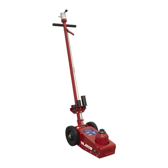Sealey YAJ20B.V4 Quick Start Manual