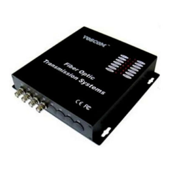 Voscom VOS-4000FT Series Manuals