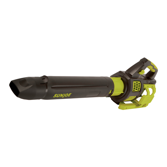 SNOWJOE Sunjoe 24V-X2-JB500-CT Operator's Manual