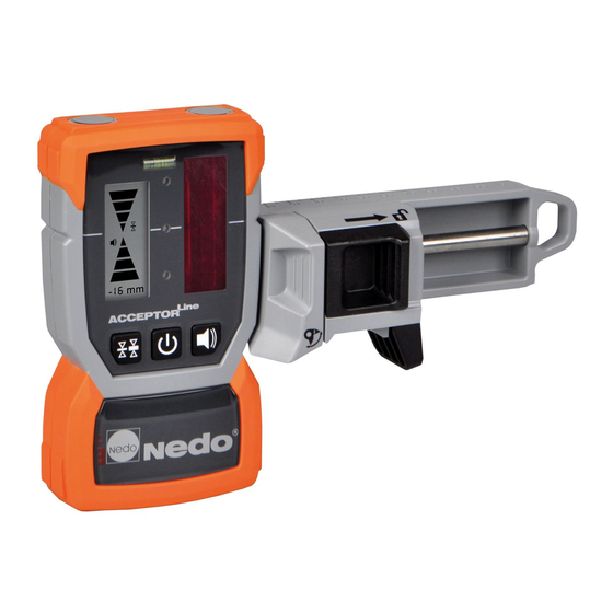 Nedo ACCEPTOR 430336 Manuals