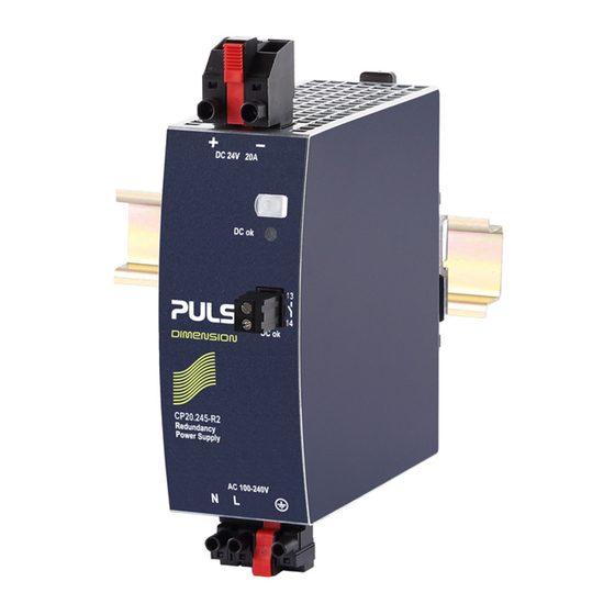 Puls DIMENSION CP Series Manual