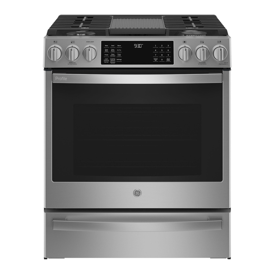 GE PGS930 Owner's Manual