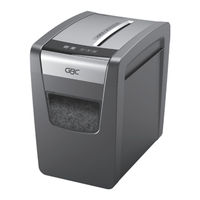 GBC SHREDMASTER PSX12-06 Start Here Manual