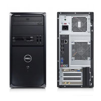 Dell Vostro 270 Setup & Features Manual