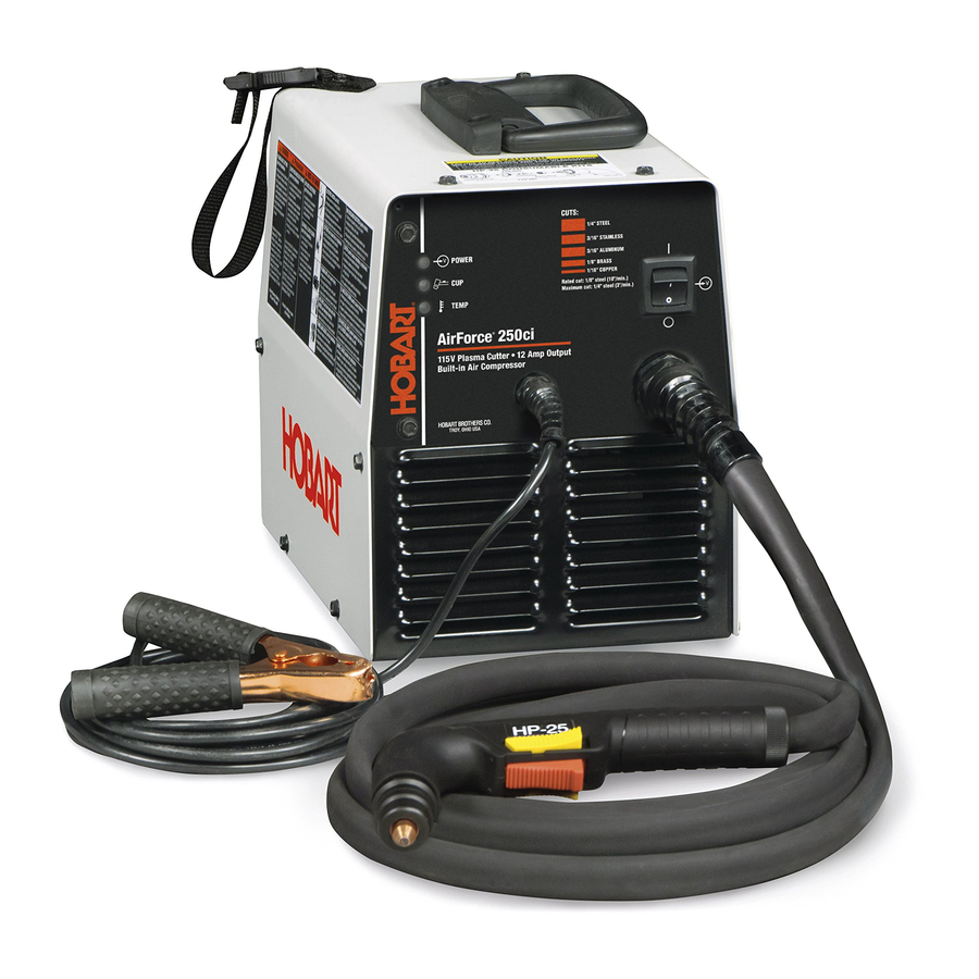 Hobart Welding Products AirForce 250ci Owner's Manual