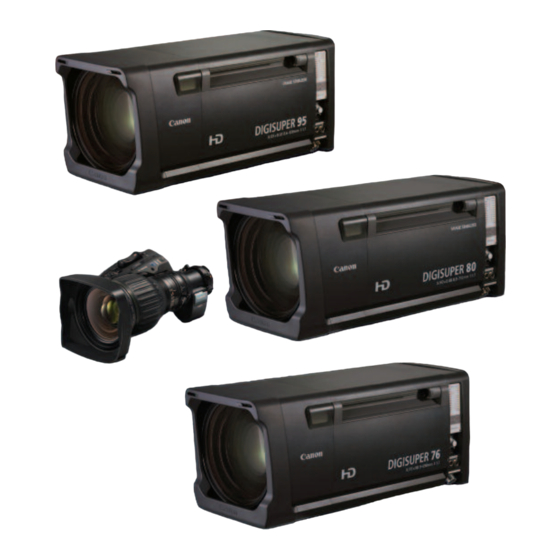Canon High Resolution Lenses Pocket Manual