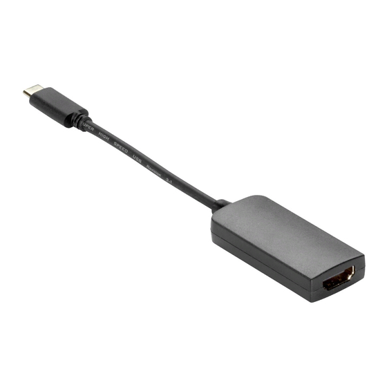 Black Box USB Display Adapter User Manual