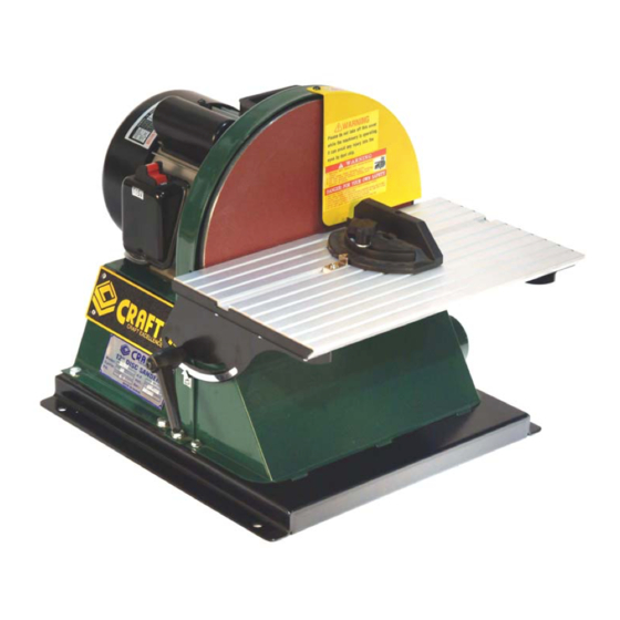 Craftex B1954 User Manual