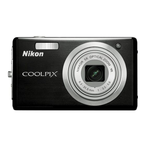 Nikon Coolpix S560 User Manual