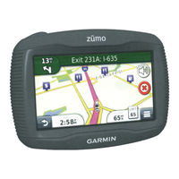 Garmin zumo Installation Instructions Manual