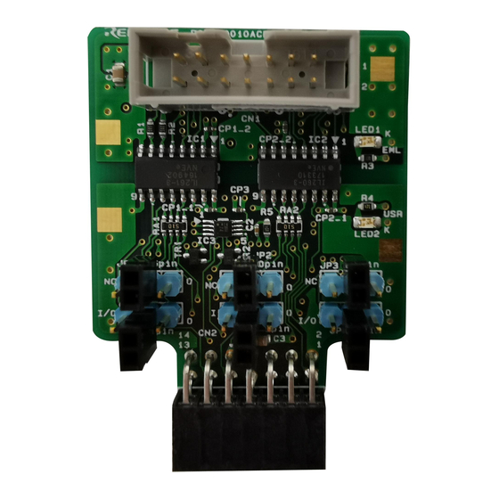 Renesas R0E000010ACB10 User Manual