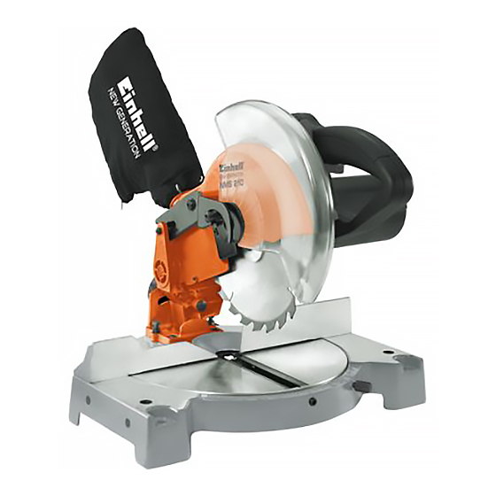 EINHELL New Generation NMS 210 Operating Instructions Manual