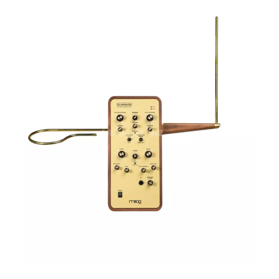 Moog Claravox Centennial User Manual