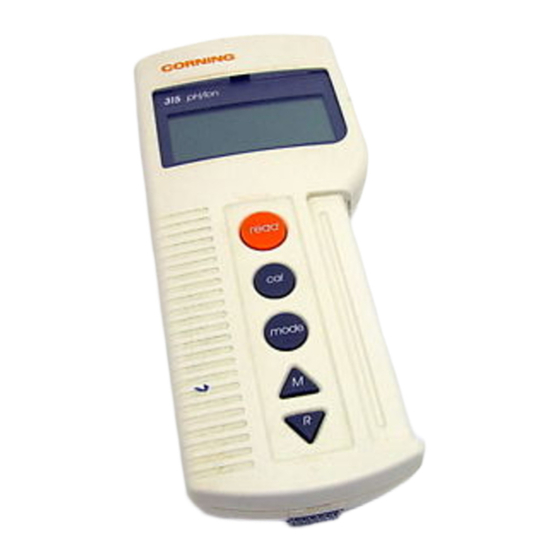 CORNING 315 Installation Manual