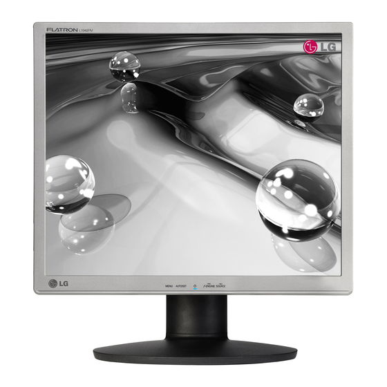 LG L1942PK User Manual