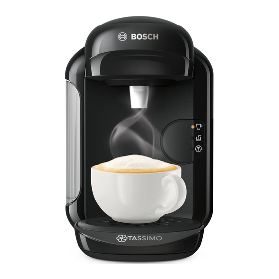 Tassimo Vivy 2 Quick Start Manual