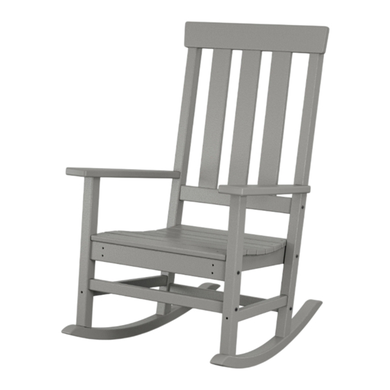 Polywood R170 Assembly Instructions