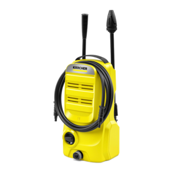 Kärcher K 2 Classic Manual