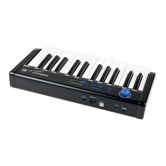 Miditech Midistart music 25 Owner's Manual