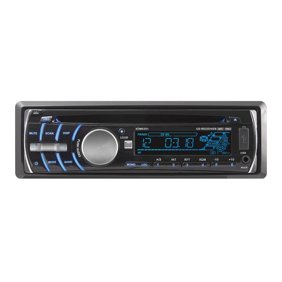 Dual XDM6351 Installation & Owner's Manual