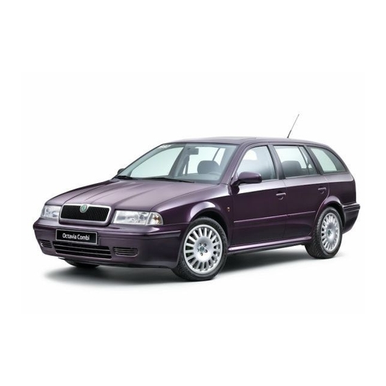 Skoda Octavia Workshop Manual