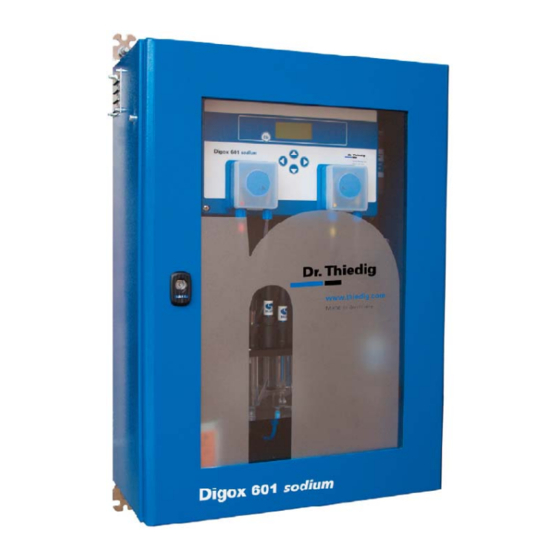 Dr.Thiedig Digox 601 sodium Manuals