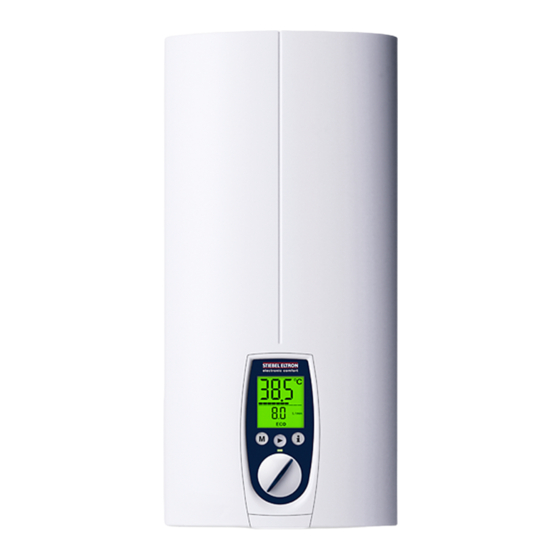 STIEBEL ELTRON DHE 18 SLi 25 A Operating And Installation Instructions