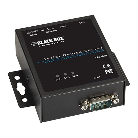 Black Box LES301A-KIT Quick Start Manual