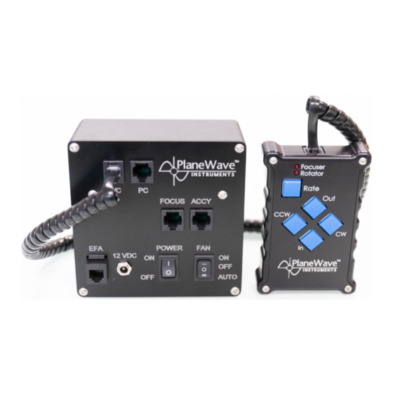 PlaneWave Instruments CDK12.5 EFA Kit Instruction Manual