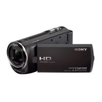 Sony HDR-280 Service Manual