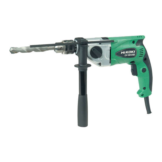 HIKOKI DV 20VB2 Handling Instructions Manual