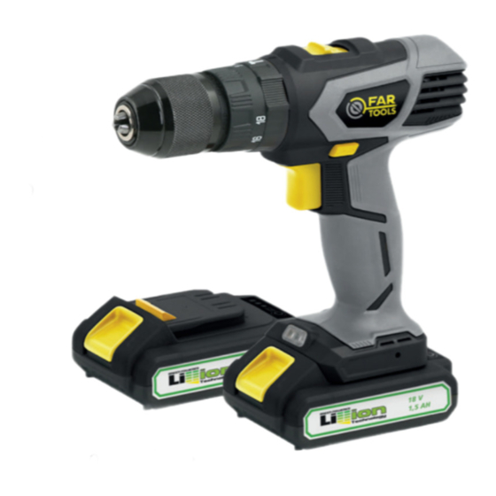 Far Tools CDL 18F Manuals