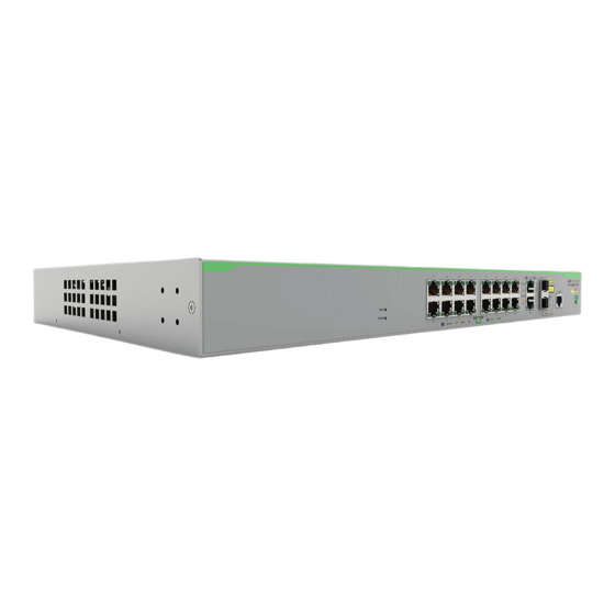 Allied Telesis CentreCOM FS980M Series Quick Installation Manual