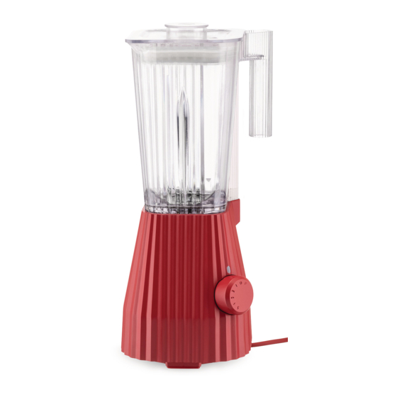 Alessi MDL09 Manual